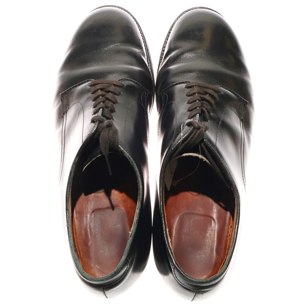 Alden(オールデン) 53711 MILITARY LAST PLAIN TOE OX カーフスキン ミリタリーラスト プレーントゥ オックスフォード レースアップ レザーシューズ ブラック