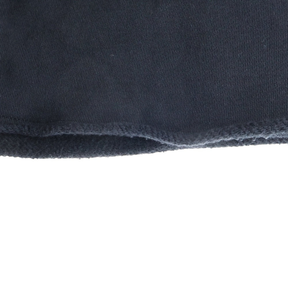 OFF-WHITE(オフホワイト) ラバーロゴプリント コットン スウェット ハーフパンツ ショーツ ブラック OMCI006S21FLE001