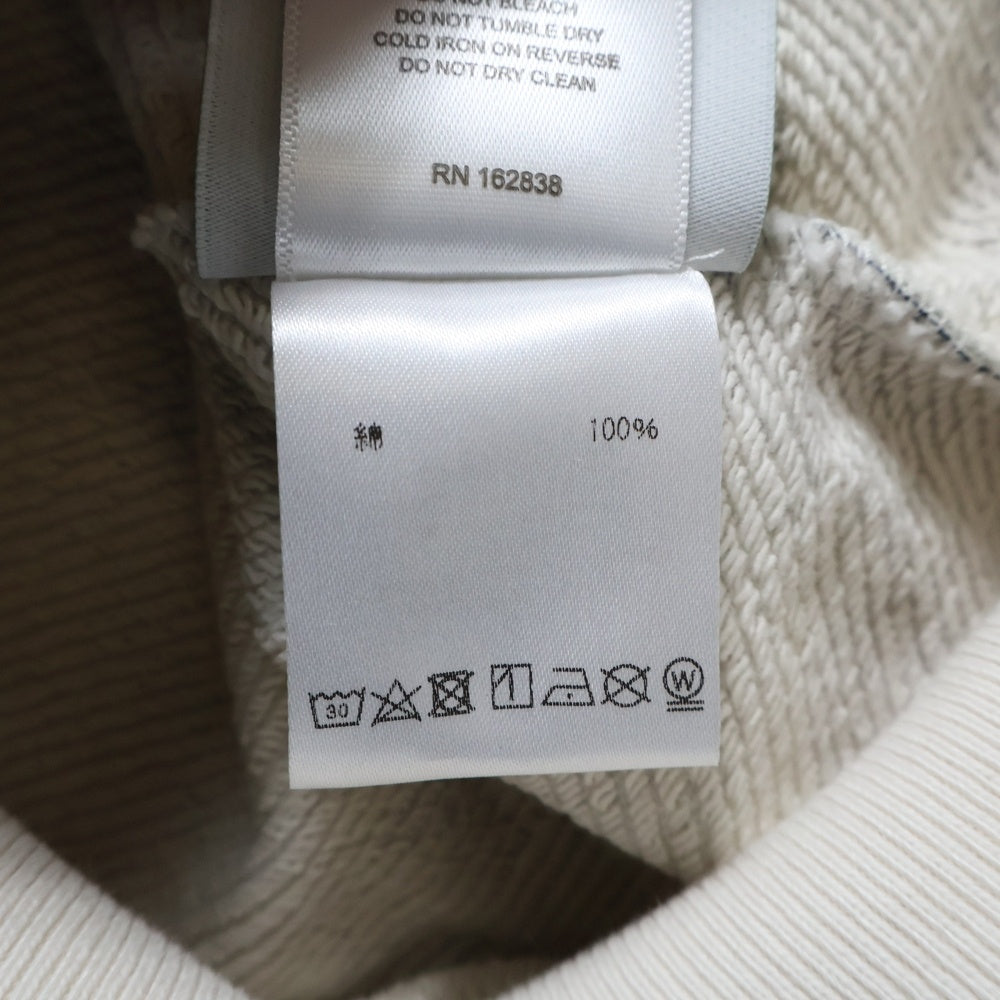 DENIM TEARS(デニムティアーズ) CAMO COTTON WREATH カモフラ 迷彩 ジップアップパーカー スウェットフーディー ホワイト