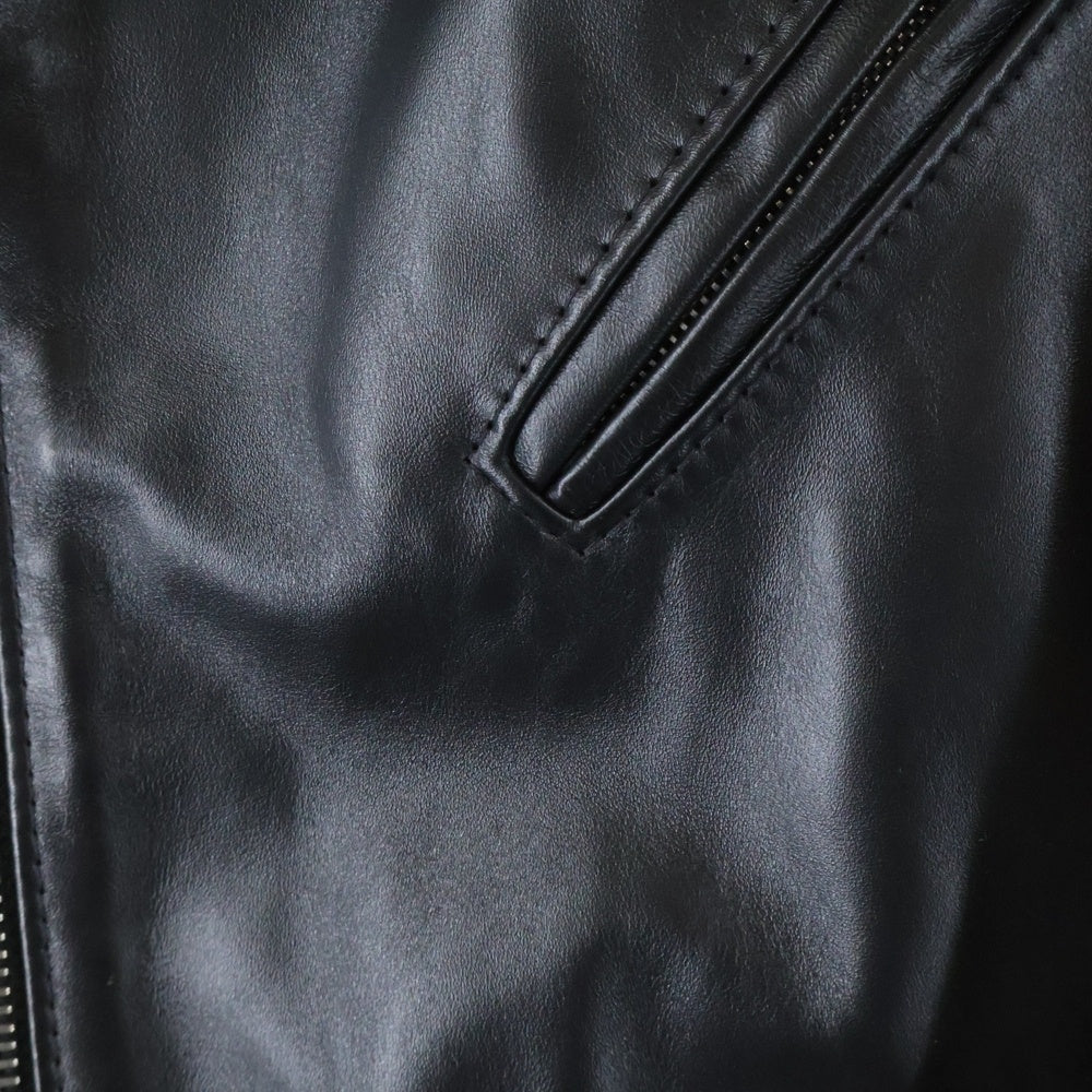 Lewis Leathers(ルイスレザー) 441T CYCLONE TIGHT FIT サイクロン タイトフィット ホースハイド ダブルライダース レザージャケット ブラック
