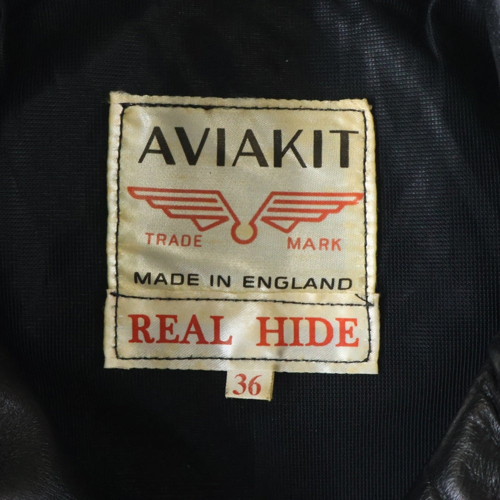 Lewis Leathers(ルイスレザー) 441T CYCLONE TIGHT FIT サイクロン タイトフィット ホースハイド ダブルライダース レザージャケット ブラック