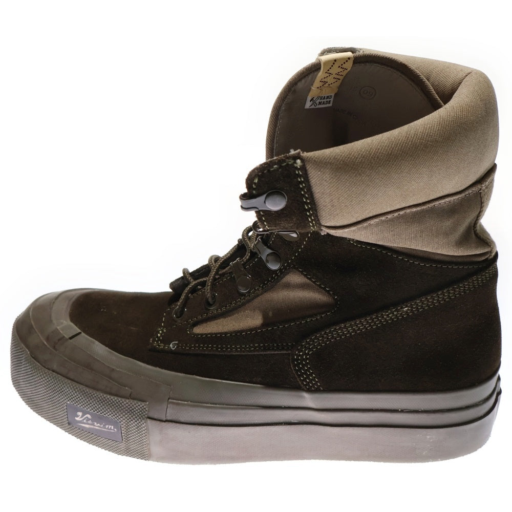 VISVIM(ヴィスヴィム) 22AW TESOTA '91-FOLK CONTRARY DEPT Special Collection ハイカットスニーカー ブーツ カーキ