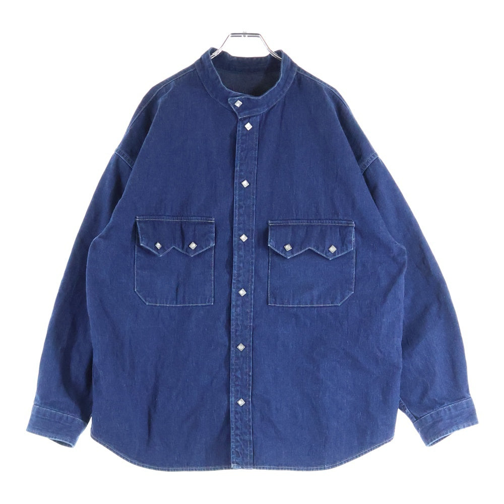 Tenderloin デニムボタンアップシャツ M TENDERLOIN(テンダーロイン) DENIM SHT SNAP BUTTON WASH 長袖シャツ