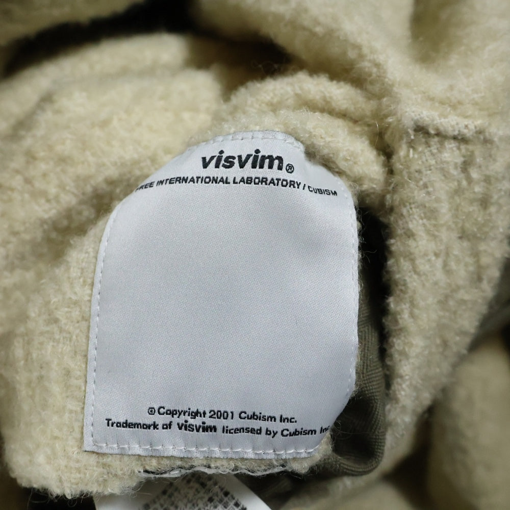 VISVIM(ヴィスヴィム) 17AW LONGLINER JACKET 裏地ウール モヘヤ ロングライナージャケット カーキ 0117205013031