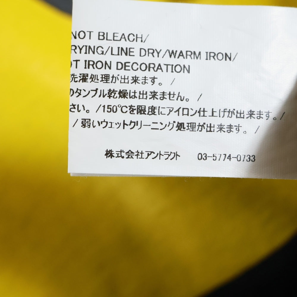 READY MADE(レディメイド) COLLAPSED FACE TEE クルーネック 半袖Tシャツ ブラック RE-CO-BK-00-00-143