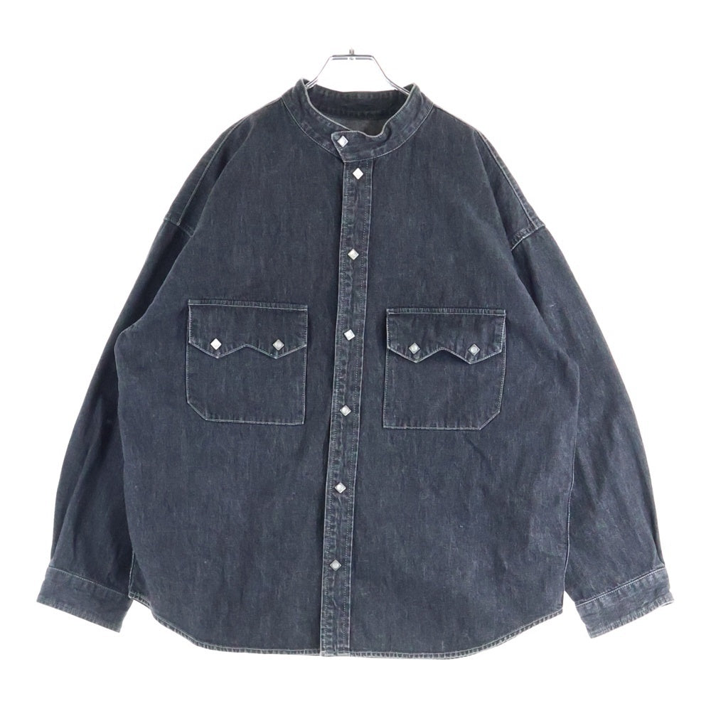 TENDERLOIN(テンダーロイン) DENIM SHT SNAP BUTTON WASH 長袖シャツ