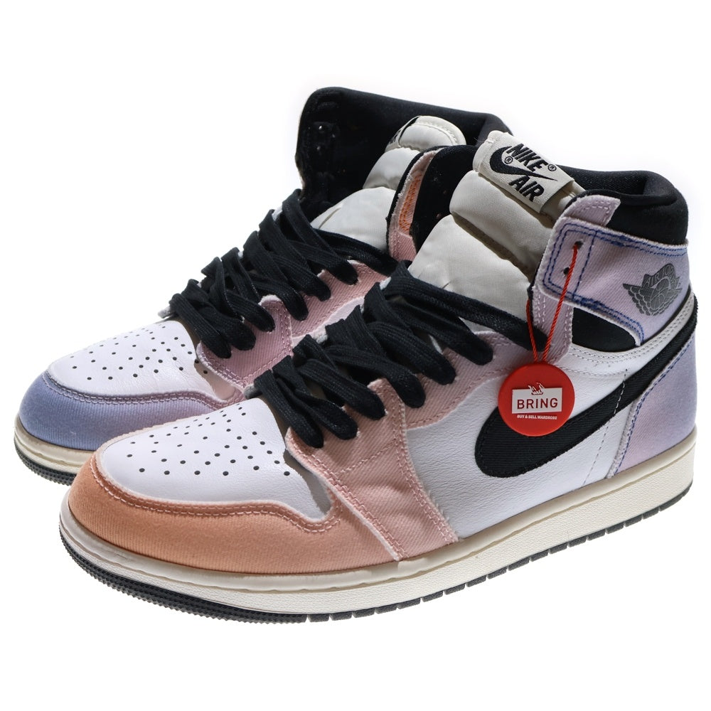 NIKE(ナイキ) AIR JORDAN 1 HIGH OG MULTI COLOR エアジョーダン 1 OG マルチカラー ハイカットスニーカー マルチ US9.5/27.5cm DX0054-805