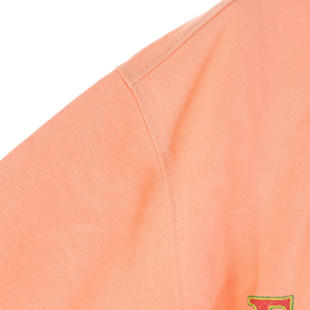 NO BRAND(ノーブランド) EPT NIBBLE SURF LONGSLEEVE 長袖 クルーネック カットソー ロンT オレンジ レディース