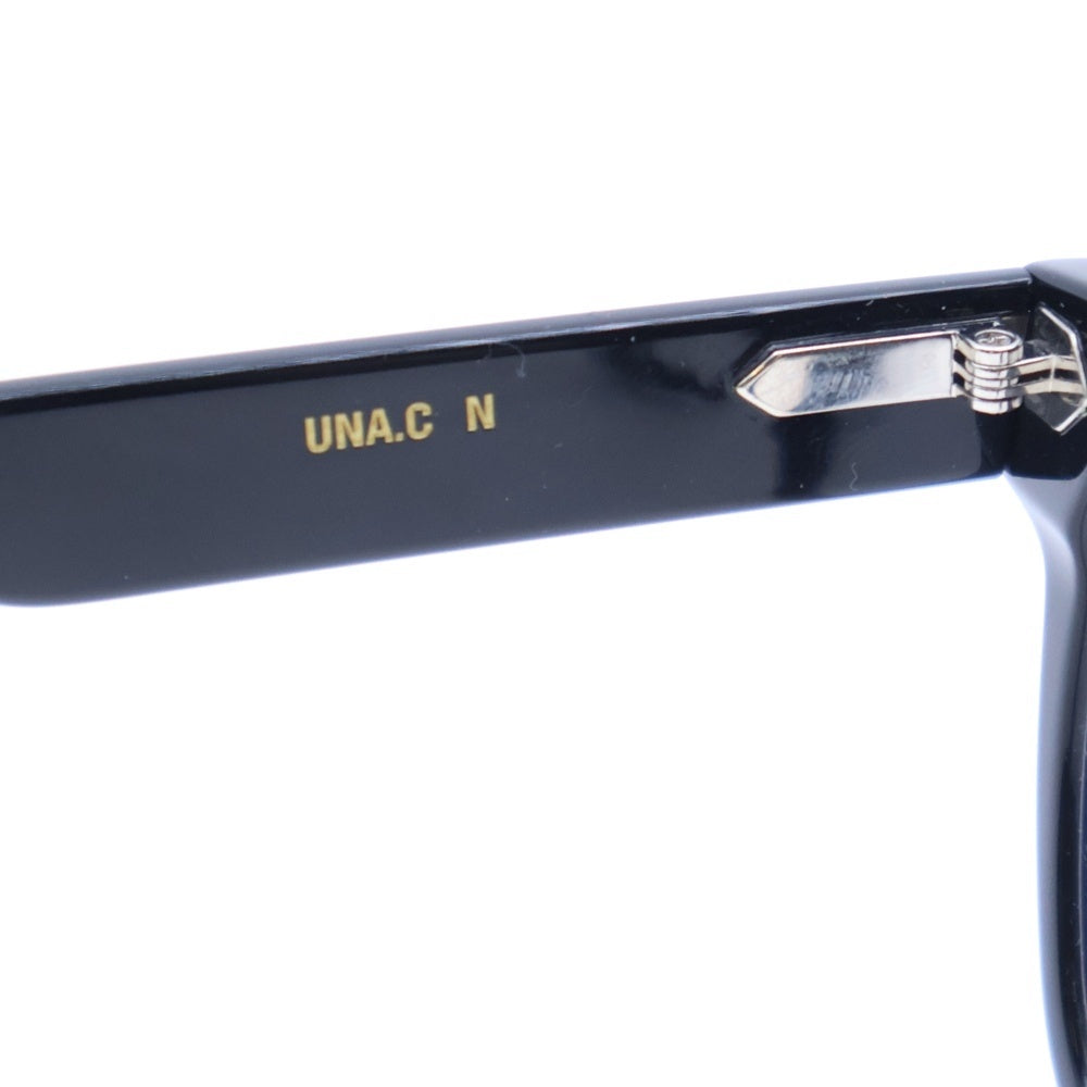 GENTLE MONSTER(ジェントルモンスター) UNA.C N-01 スクエアフレーム サングラス メガネ ブラック