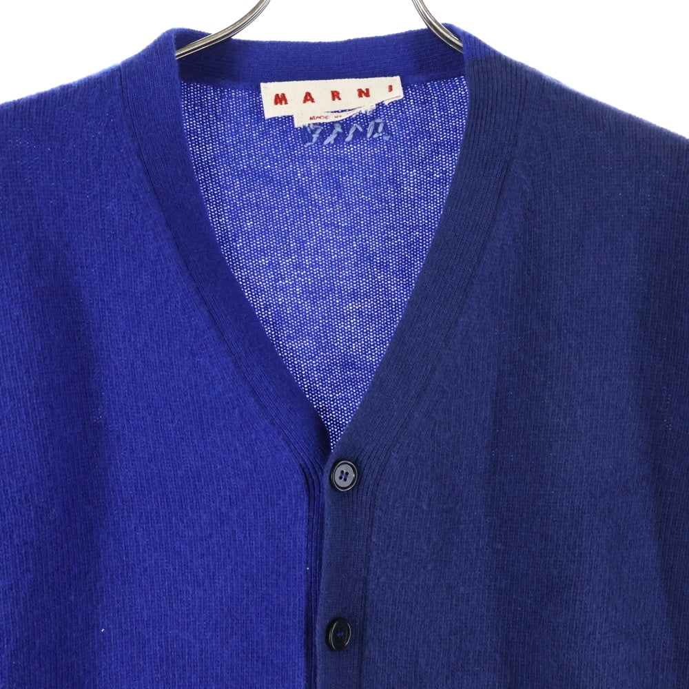 MARNI(マルニ) 24SS カラーブロック ニット カーディガン レディース ブルー CDMD0336Q0