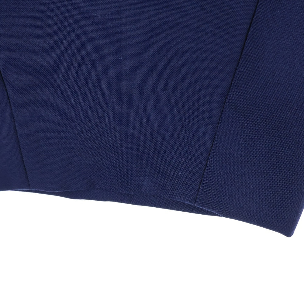 MARNI(マルニ) 24AW ウールトロピカルシャーリングテーパードパンツ ボタンフライ ウール レディース ネイビー PAMA0482UD