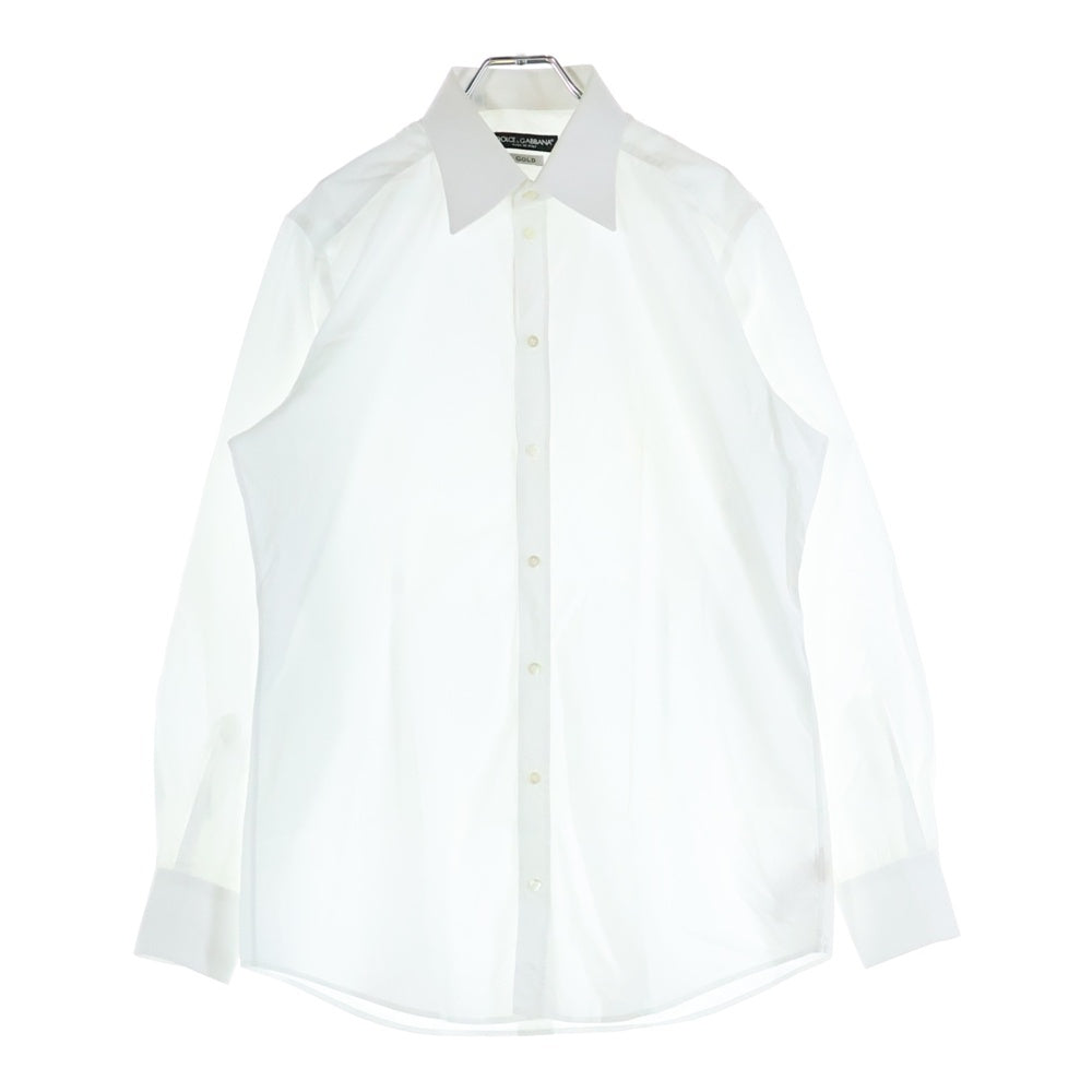 DOLCE & GABBANA(ドルチェアンドガッバーナ) コットン ロングスリーブ 長袖シャツ ホワイト