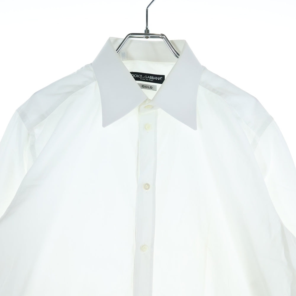 DOLCE & GABBANA(ドルチェアンドガッバーナ) コットン ロングスリーブ 長袖シャツ ホワイト