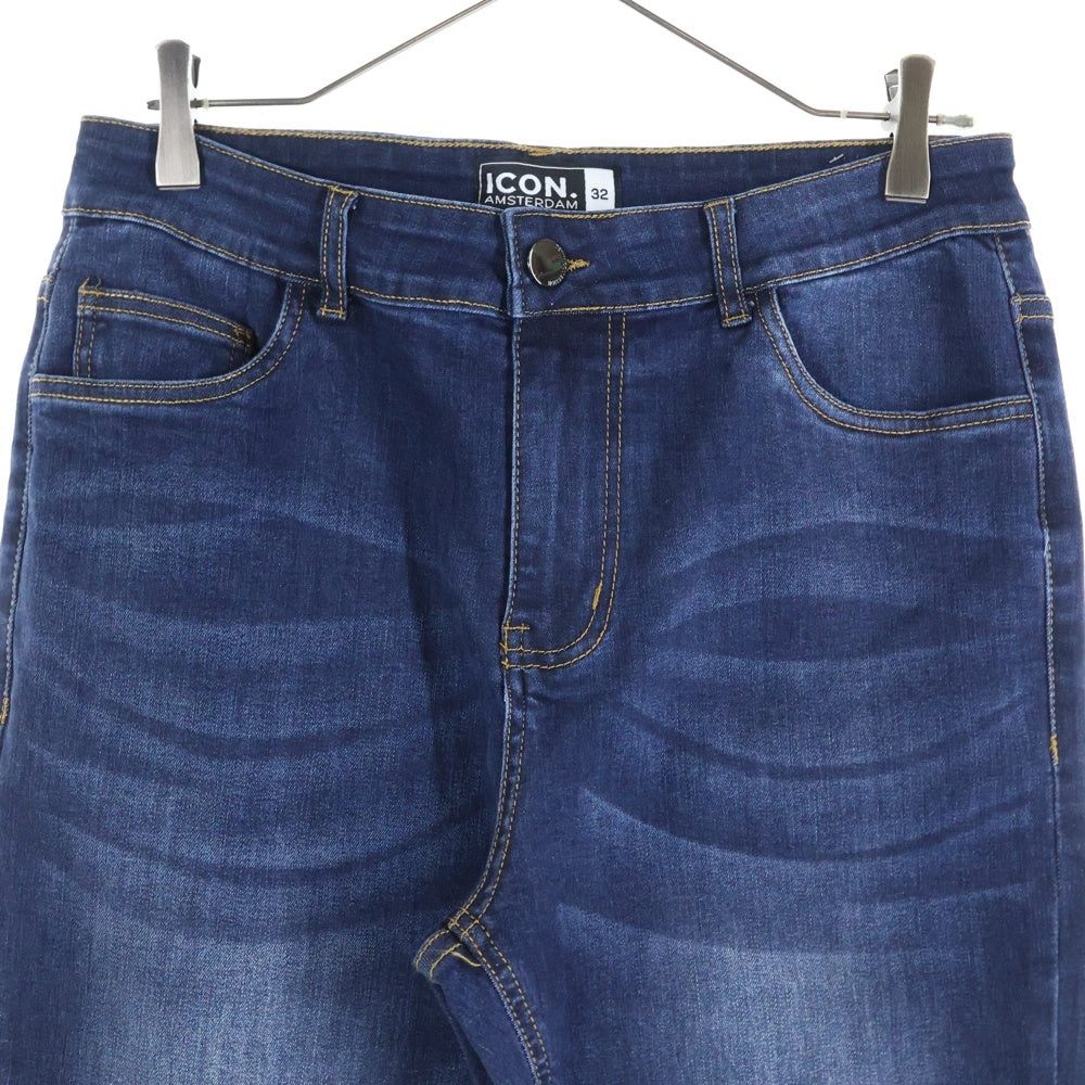 ICON(アイコン) ストレッチ スキニーデニムパンツ ジーンズ インディゴ