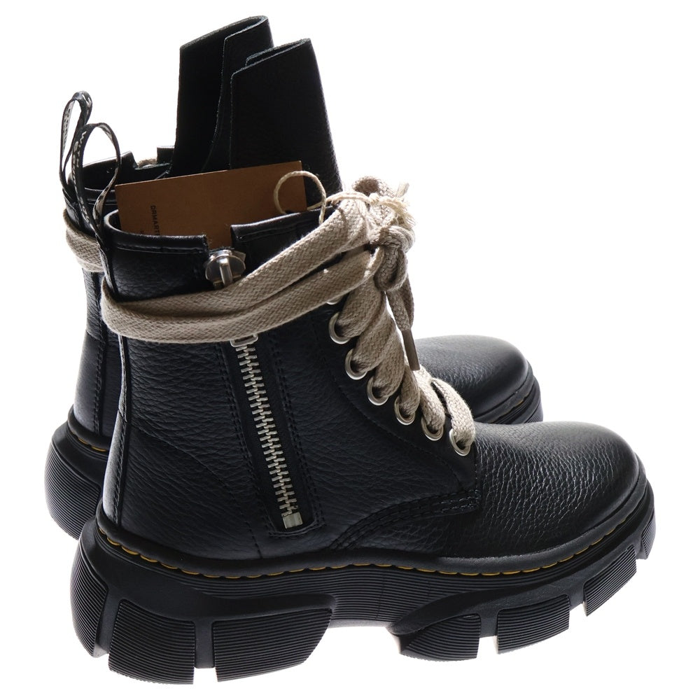 Rick Owens(リックオウエンス) ×Dr.Martens 1460 JMB Lace R0 DMXL ドクターマーチン ジャンボレース ハイカットレザーブーツ 31755001 ブラック
