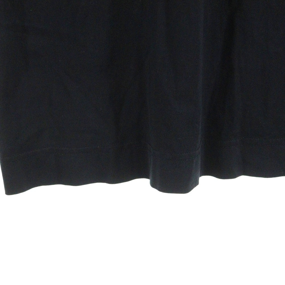 GIVENCHY(ジバンシィ) リバース オーバーサイズ フロント ロゴプリント クルーネック 半袖Tシャツ ブラック BM71533Y6B