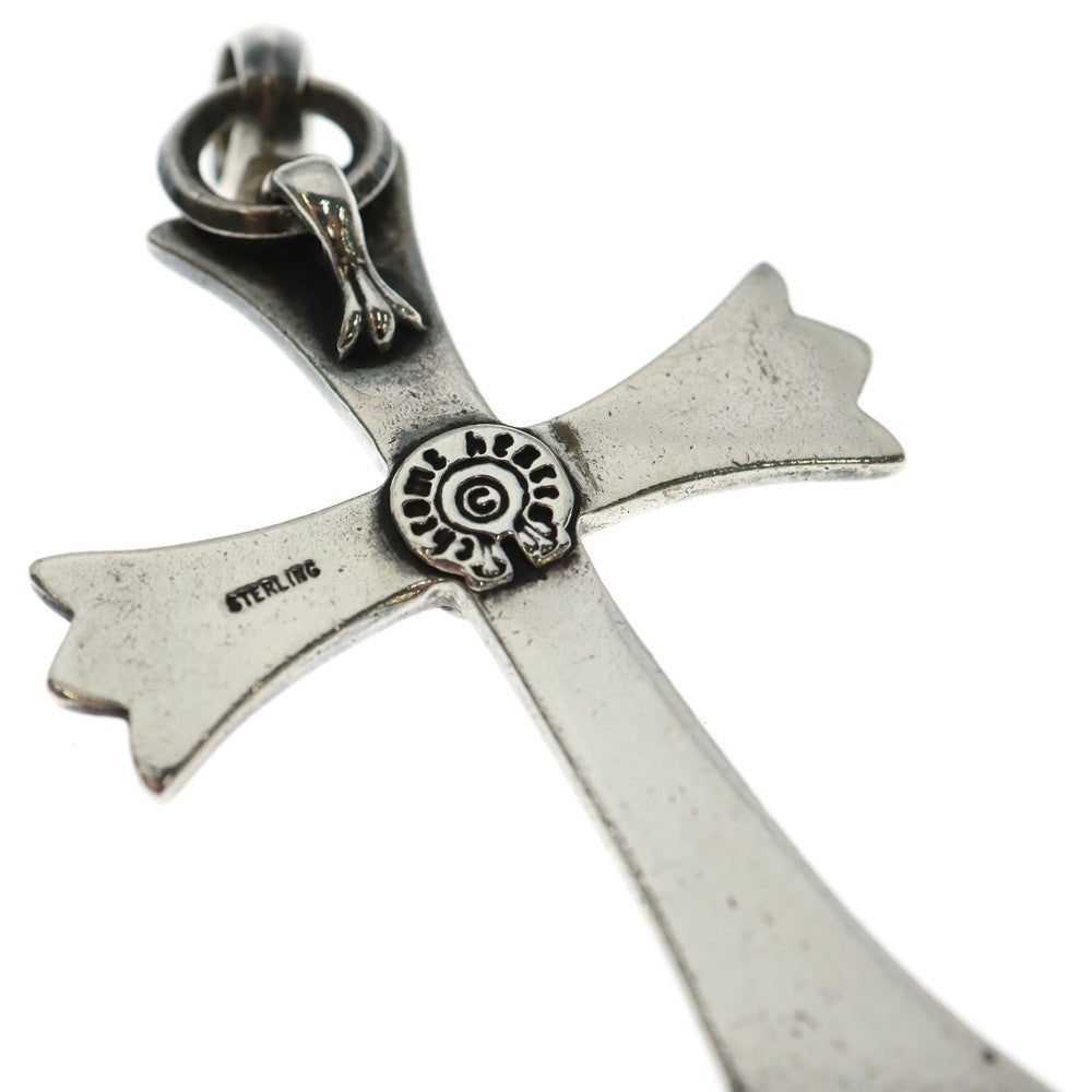 CHROME HEARTS(クロムハーツ) CH CRS LG W/BALE Wベイル ラージCHクロスペンダントトップ シルバー BCA215