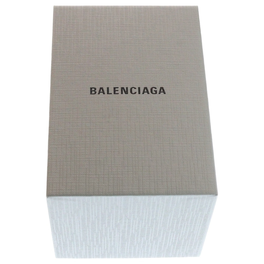 BALENCIAGA(バレンシアガ) ロゴプリント ネックウォレット レザー カードケース ベージュ 594548 1290