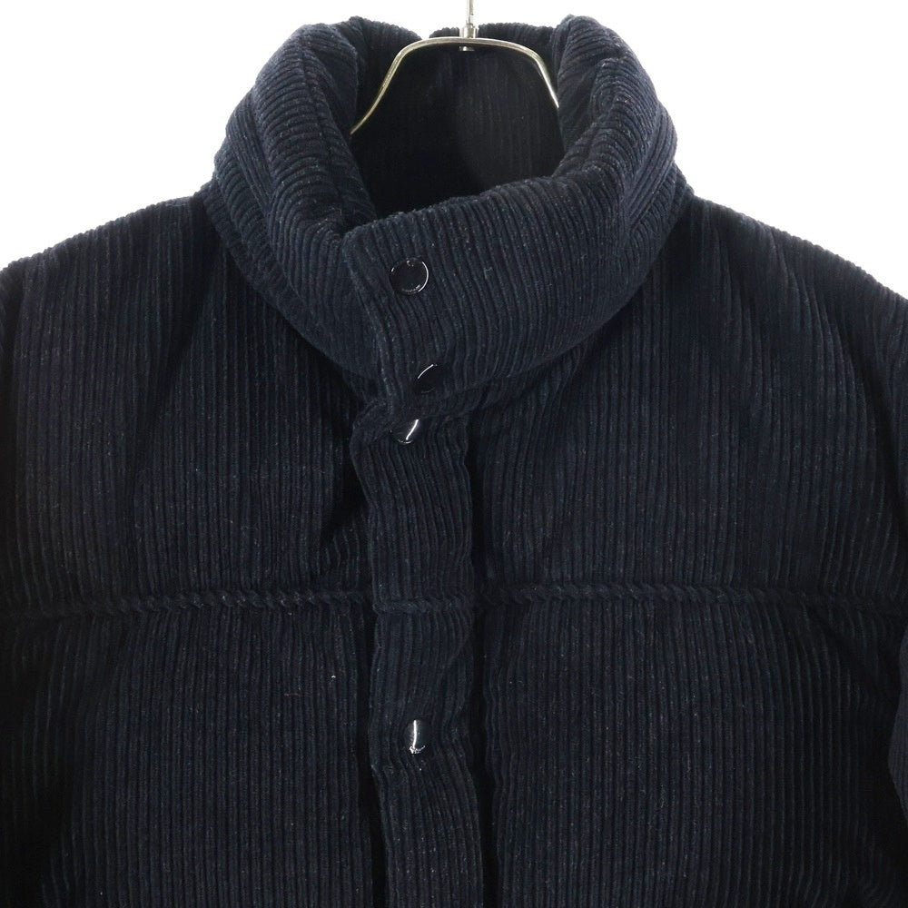 SAINT LAURENT PARIS(サンローランパリ) Corduroy Down Jacket コーデュロイ ダウンジャケット ブラック 671974 Y9B50 1000