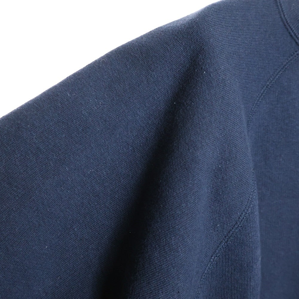 HUMAN MADE(ヒューマンメイド) ハートロゴ バックプリント クルーネックスウェット トレーナー ネイビー