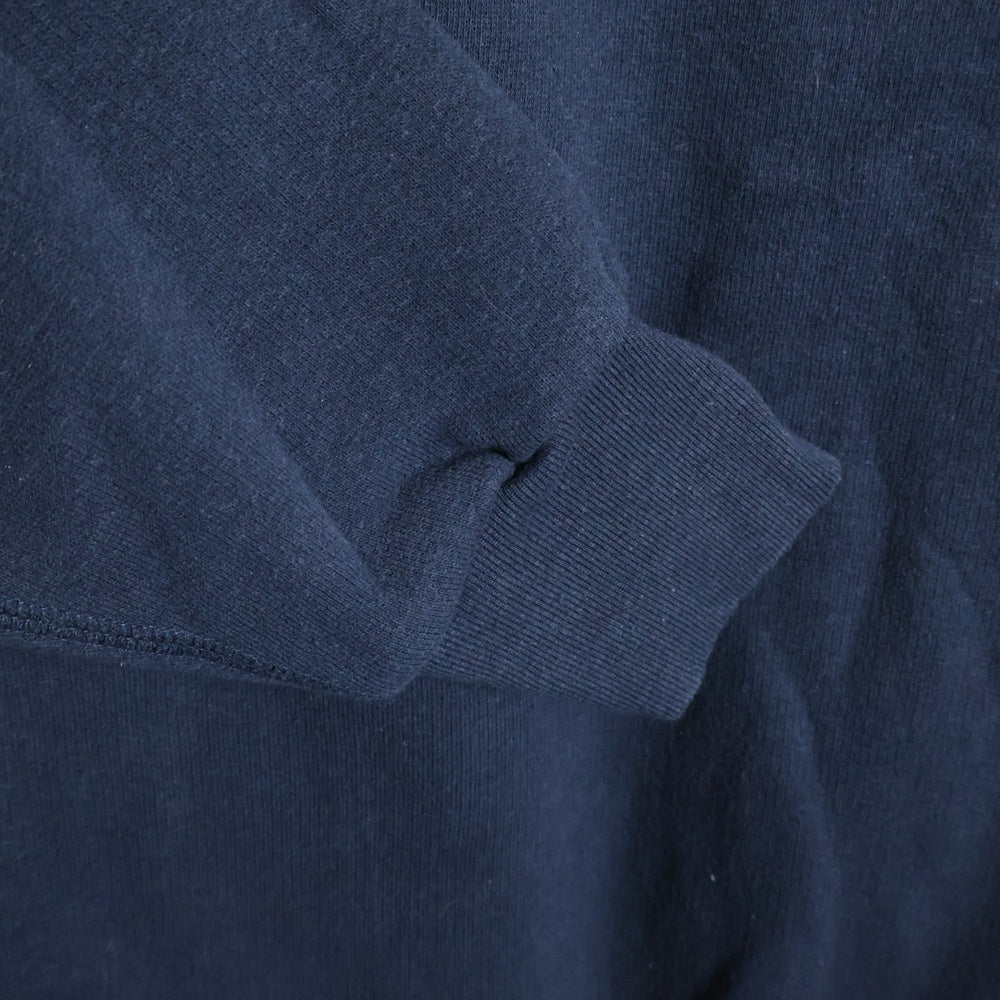 HUMAN MADE(ヒューマンメイド) ハートロゴ バックプリント クルーネックスウェット トレーナー ネイビー