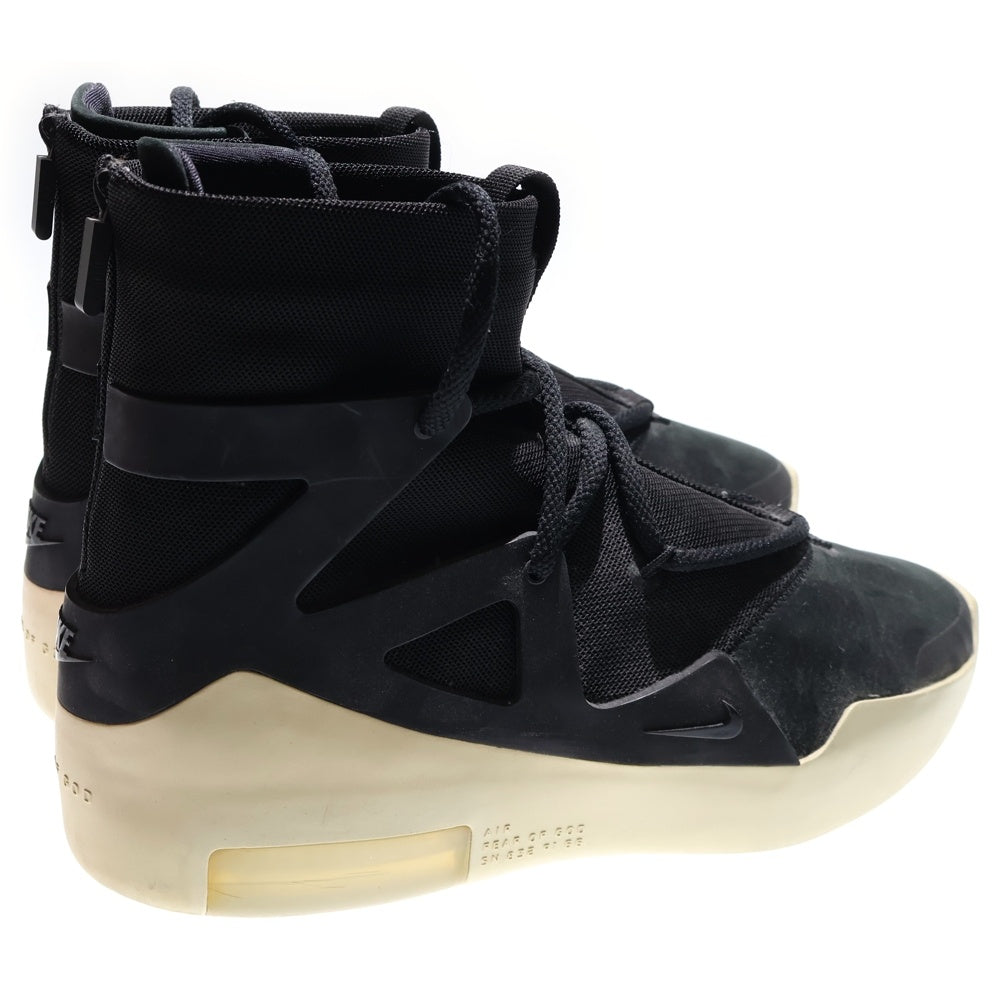 NIKE(ナイキ) AIR FEAR OF GOD 1 AR4237-001 エアフィアオブゴッド1 ハイカットスニーカー ブラック/ホワイト US8.5/26.5cm