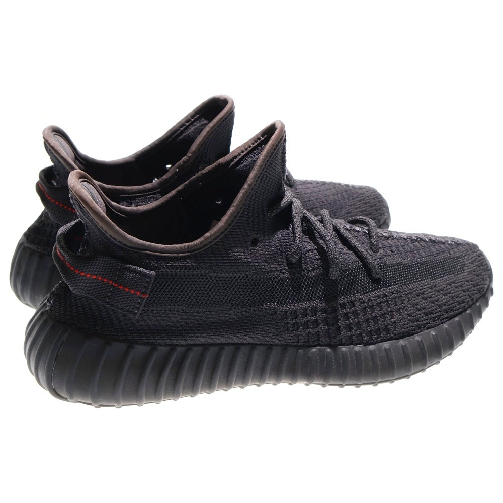 adidas(アディダス) YEEZY BOOST 350 V2 BLACK イージーブースト 350 V2 ローカットスニーカー ブラック US8.5/26.5cm FU9006
