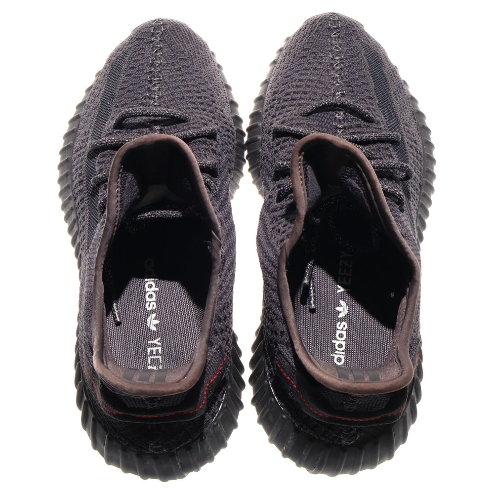 adidas(アディダス) YEEZY BOOST 350 V2 BLACK イージーブースト 350 V2 ローカットスニーカー ブラック US8.5/26.5cm FU9006