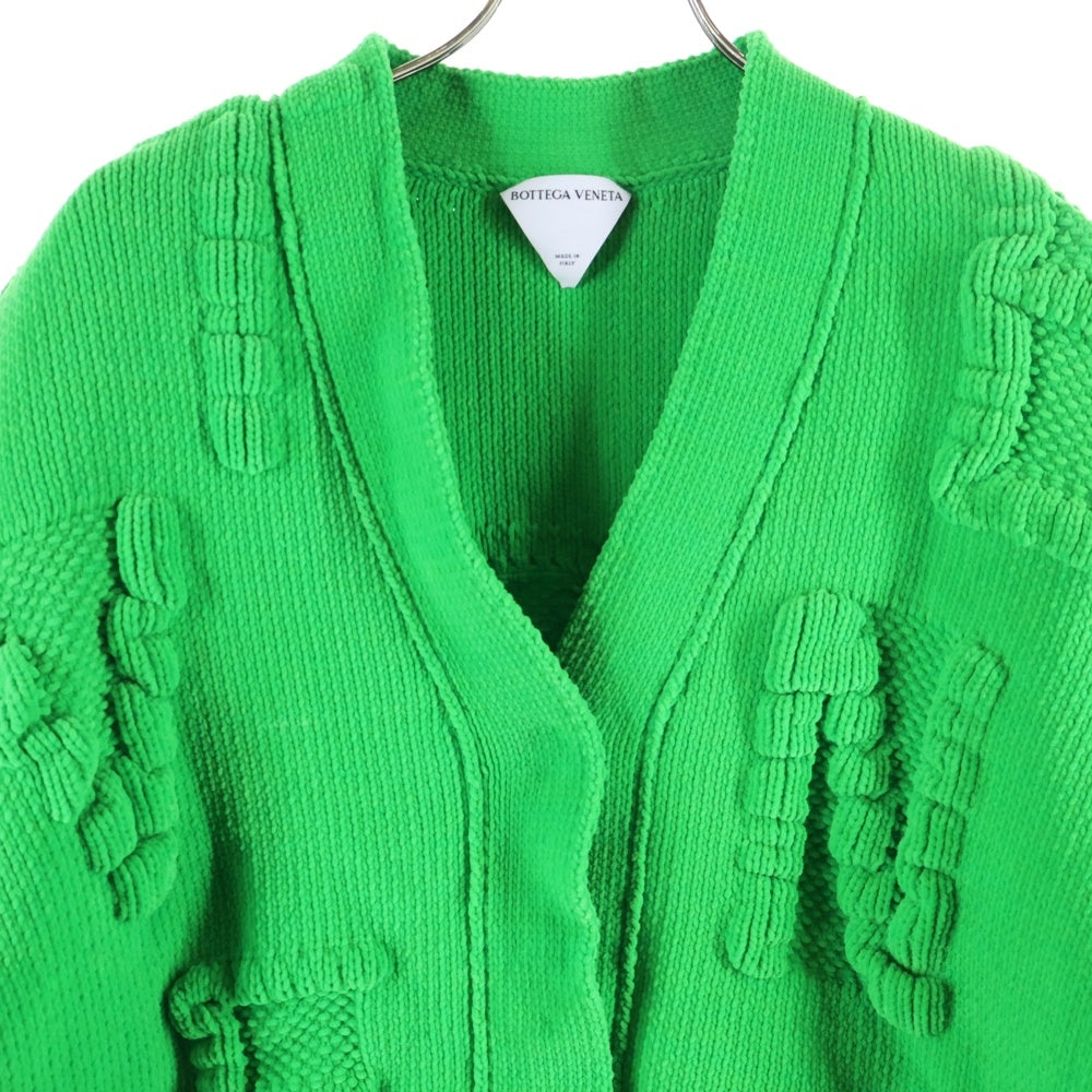 BOTTEGA VENETA(ボッテガヴェネタ) 22SS ALPHABET LOGO CARDIGAN アルファベットロゴ ニットカーディガン 690191 V1OX0 レディース