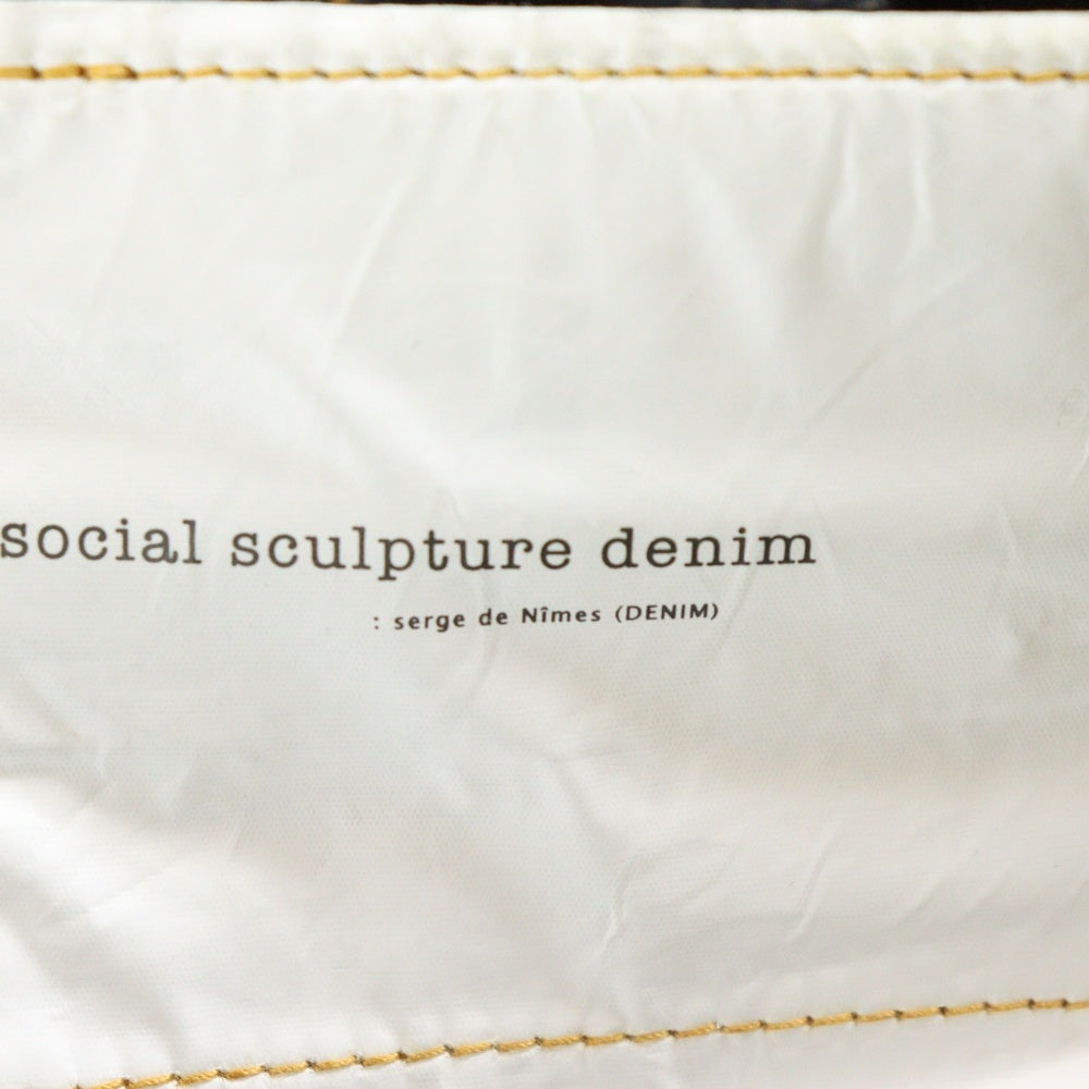 VISVIM(ヴィスヴィム) SOCIAL SCULPTURE DENIM 12R ストレートデニムパンツ ジーンズ インディゴ0118205005014