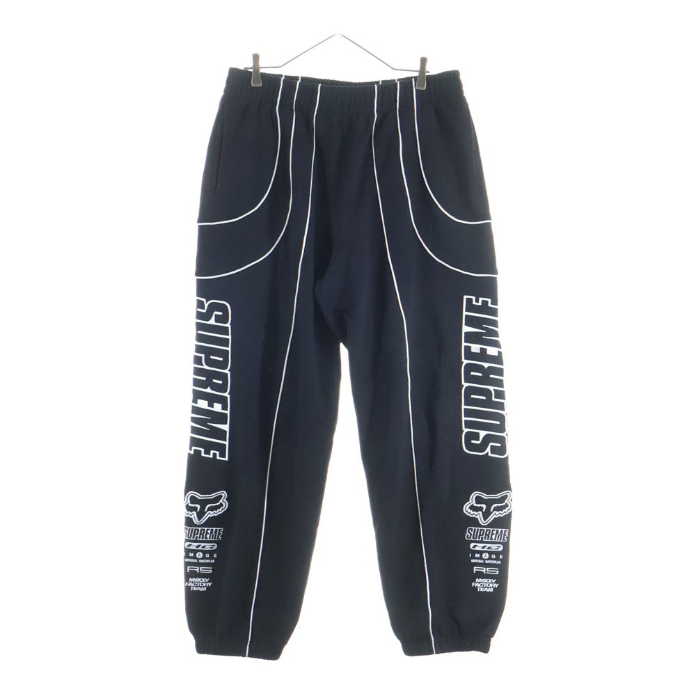 SUPREME(シュプリーム) ×Fox Racing Sweatpant フォックスレーシング スウェットパンツ ブラック