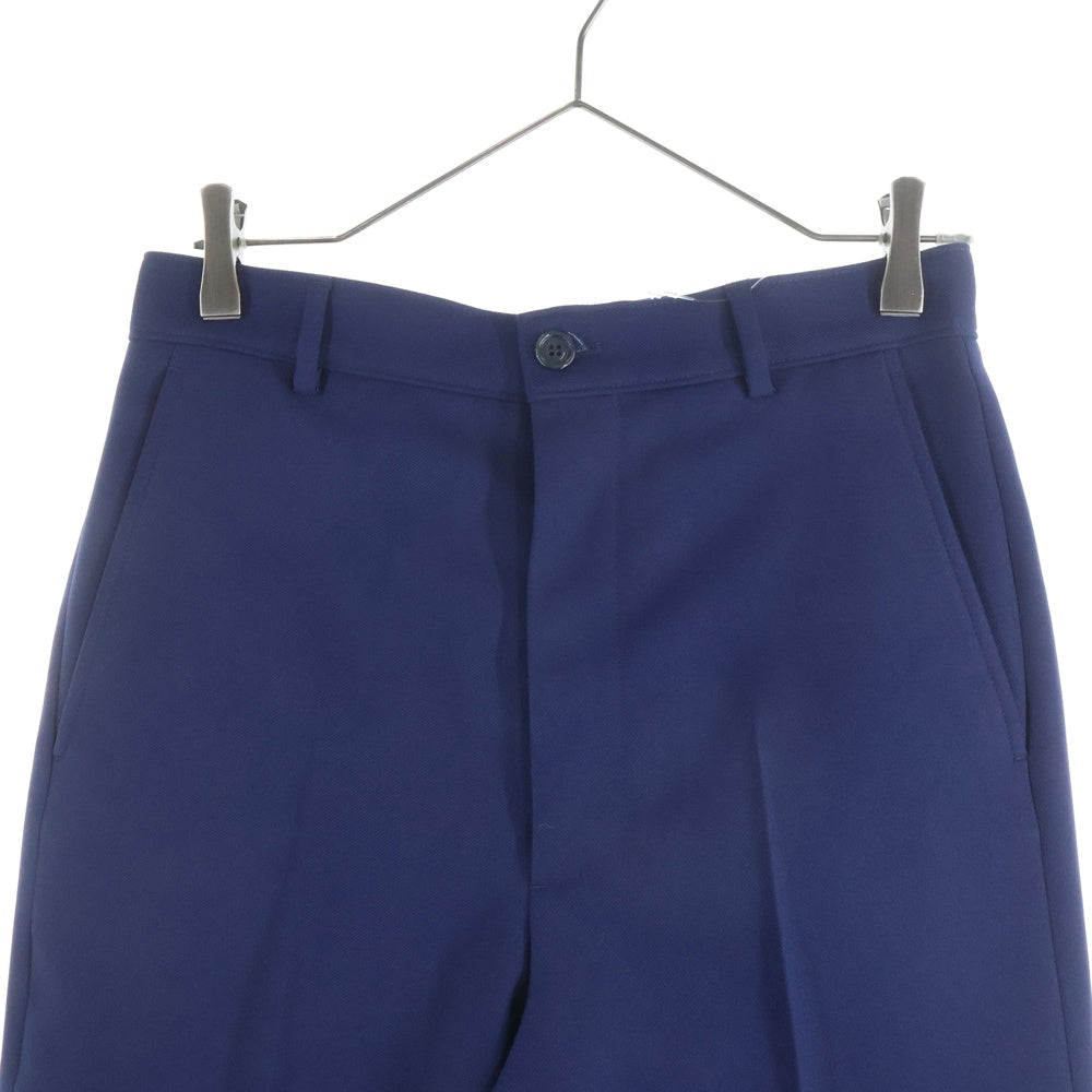 GUCCI(グッチ) センタープレス バックベルト スラックスパンツ ネイビー 690469 Z798C