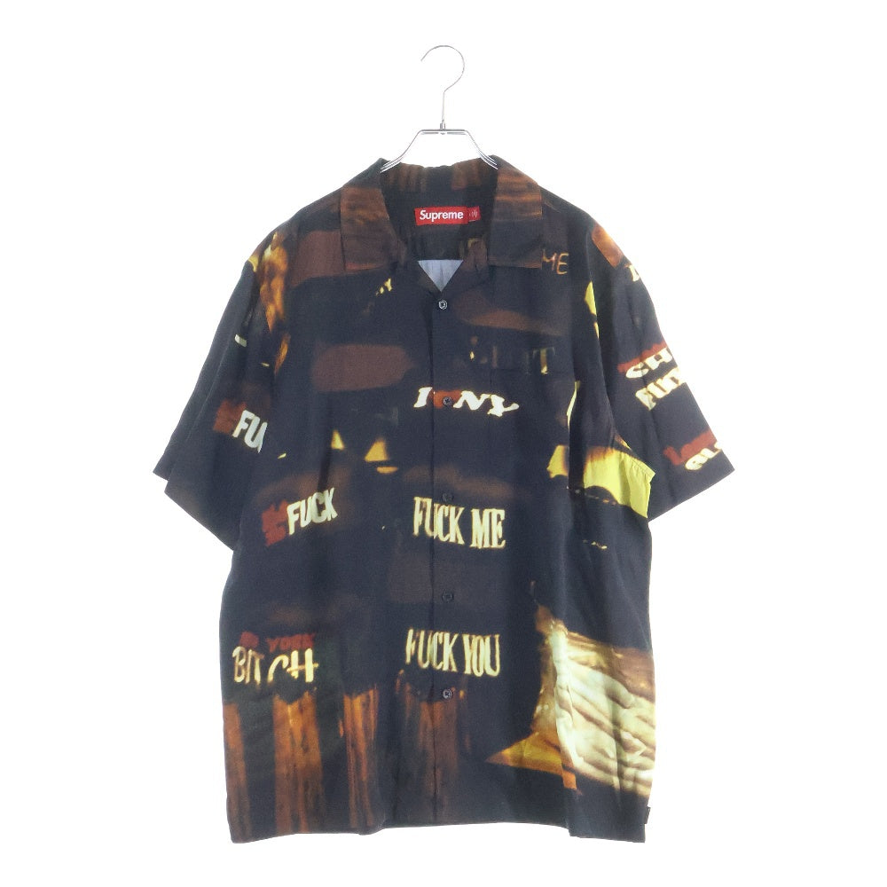 SUPREME(シュプリーム) 24AW Canal St. S/S Shirt 総柄 開襟 半袖シャツ マルチカラー