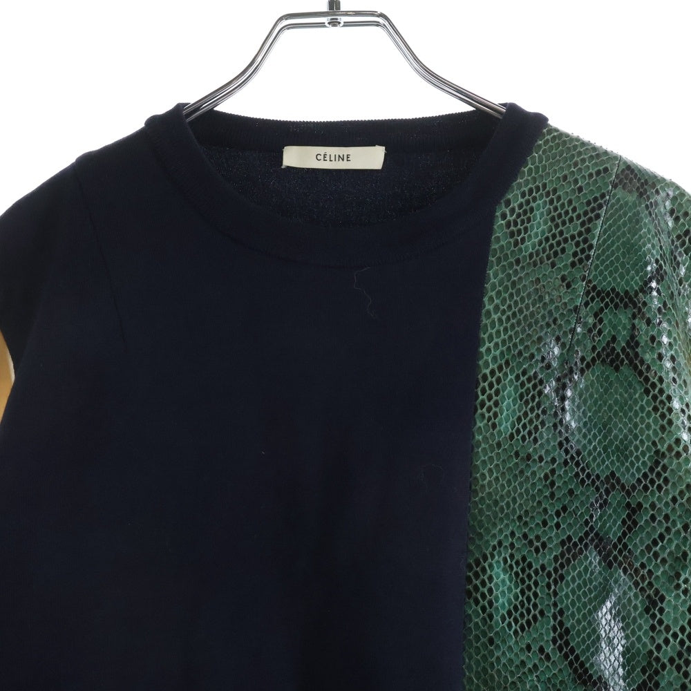 CELINE(セリーヌ) 12AW パイソン フィービー ファイロ クルーネック スウェット トレーナー マルチカラー レディース