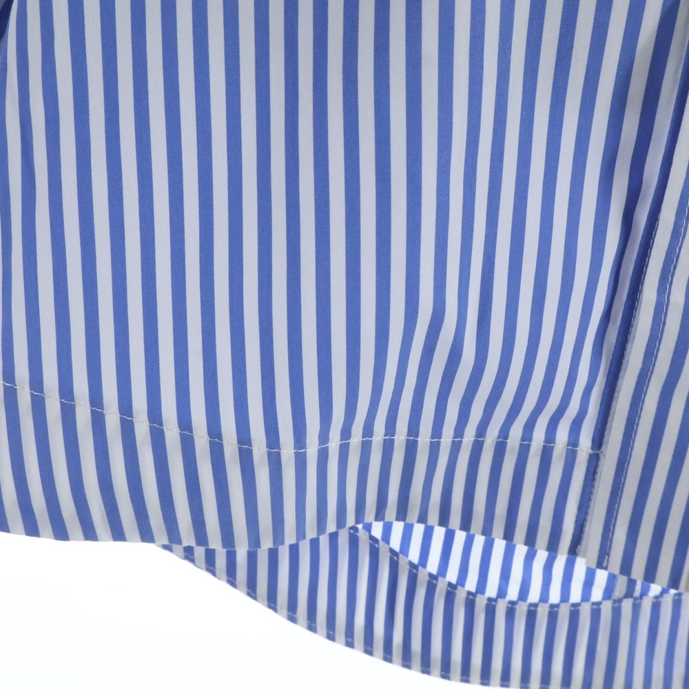 BOTTEGA VENETA(ボッテガヴェネタ) ストライプ コットン 長袖シャツ ブルー/ホワイト 725636 V2FC0 レディース