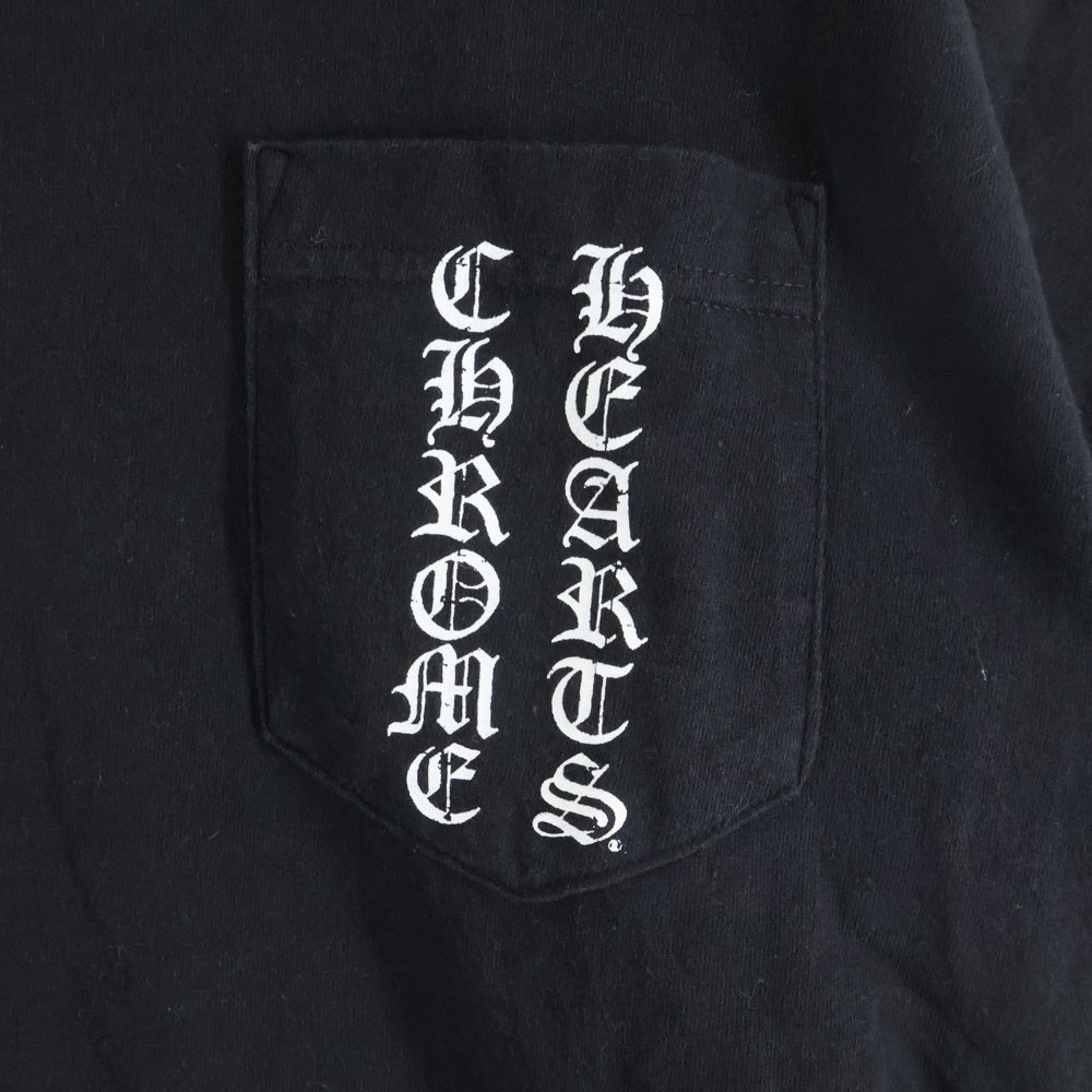 CHROME HEARTS(クロムハーツ) OLD T BAR オールド Tバープリント スター 半袖Tシャツ カットソー ブラック