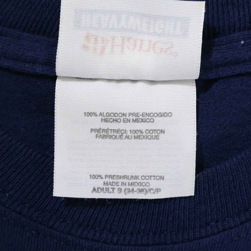 VINTAGE(ヴィンテージ) Dinosaur Jr Green Monster navy フロントプリント クルーネック半袖Tシャツ ショートスリーブカットソー ネイビー