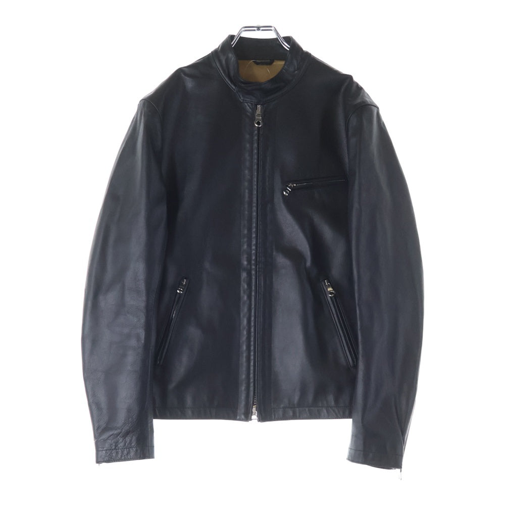 Cinquanta(チンクアンタ) シングルライダースジャケット レザー