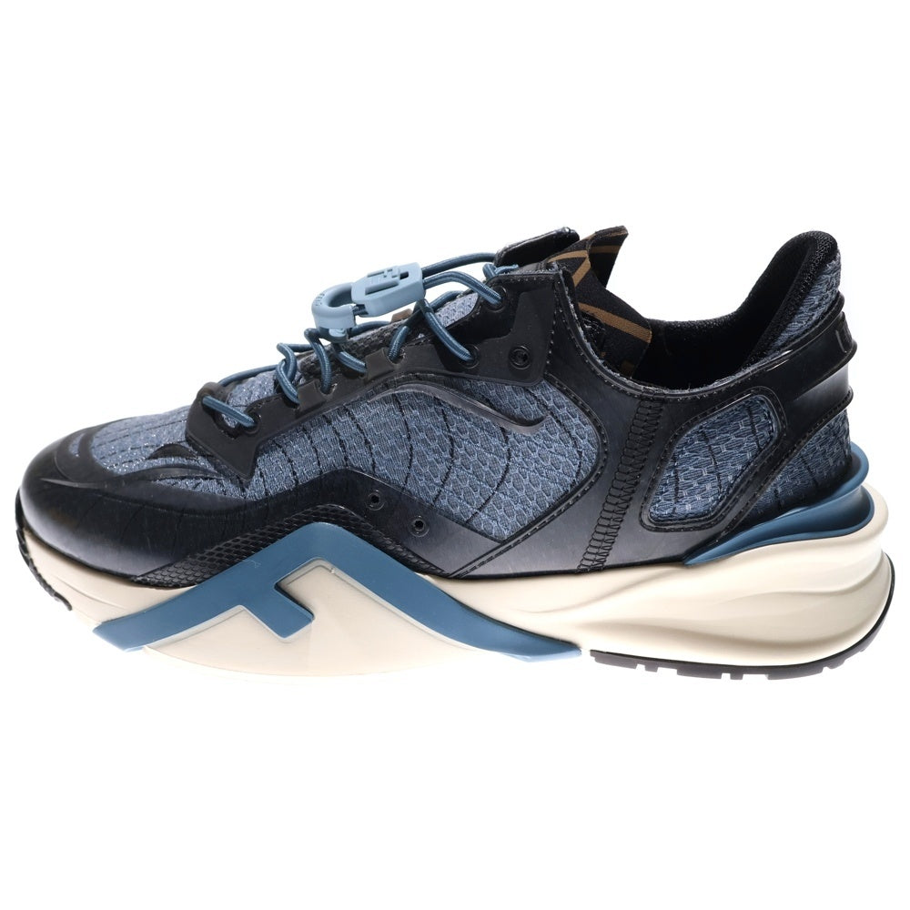 FENDI(フェンディ) FLOW SNEAKER フロー ローカットスニーカー ブルー 7E1623