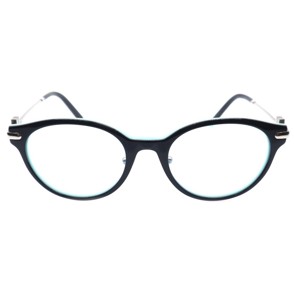 TIFFANY & Co.(ティファニー) コンビフレーム フルリム ボストン メタルフレーム サングラス ブラック/ブルー TF 2218-D レディース