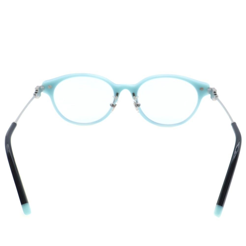 TIFFANY & Co.(ティファニー) コンビフレーム フルリム ボストン メタルフレーム サングラス ブラック/ブルー TF 2218-D レディース