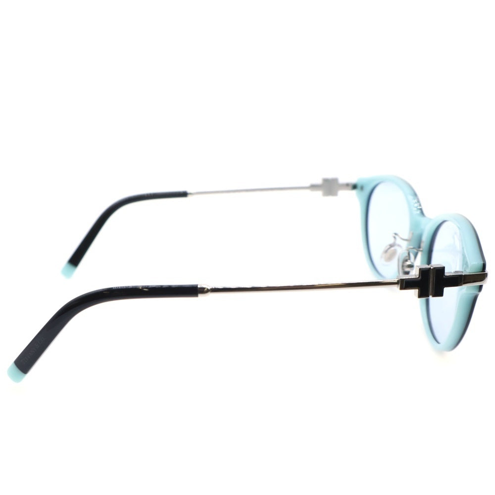 TIFFANY & Co.(ティファニー) コンビフレーム フルリム ボストン メタルフレーム サングラス ブラック/ブルー TF 2218-D レディース