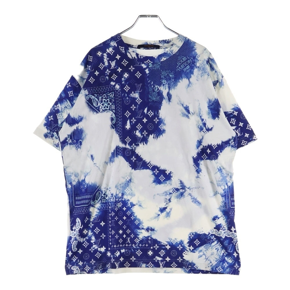 LOUIS VUITTON(ルイヴィトン) 22AW モノグラム総柄 クルーネック 半袖T