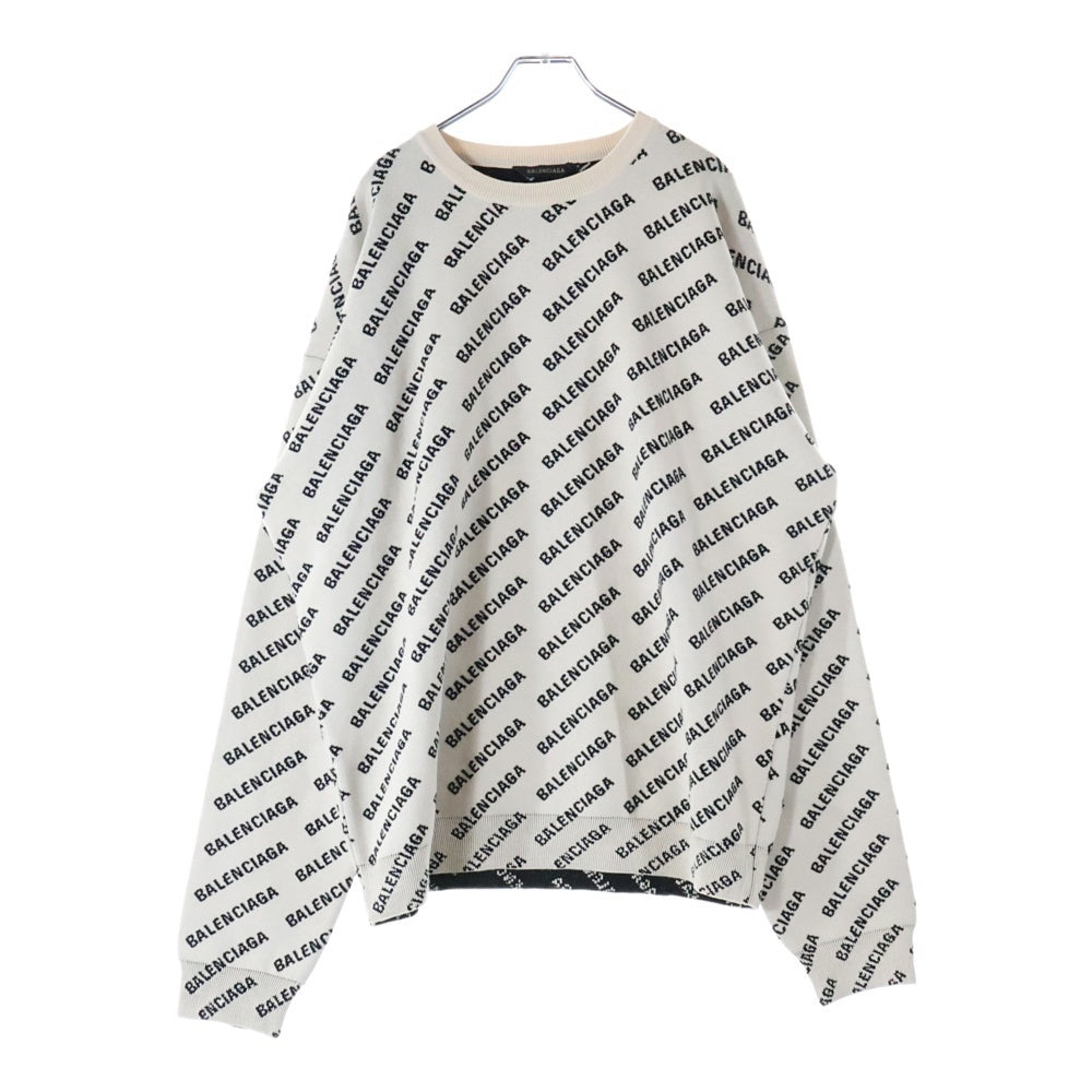 値下げ！BALENCIAGA WARDROBEエンブレムニット 値下げ！BALENCIAGA WARDROBEエンブレムニット