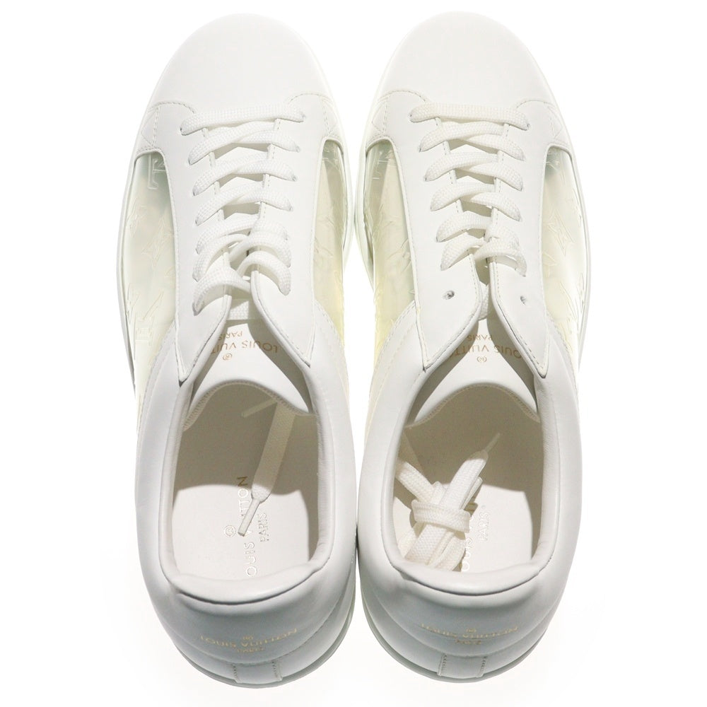 LOUIS VUITTON(ルイヴィトン) ルクセンブルグ ライン モノグラム レザー ローカットスニーカー ホワイト MS0290