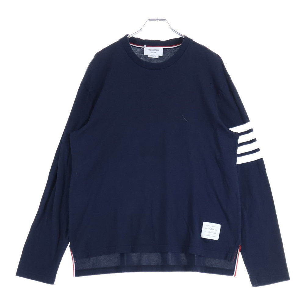THOM BROWNE(トムブラウン) 2003年 バックプリント長袖Tシャツ ロングスリーブカットソー ネイビー MJS169B-07862-415