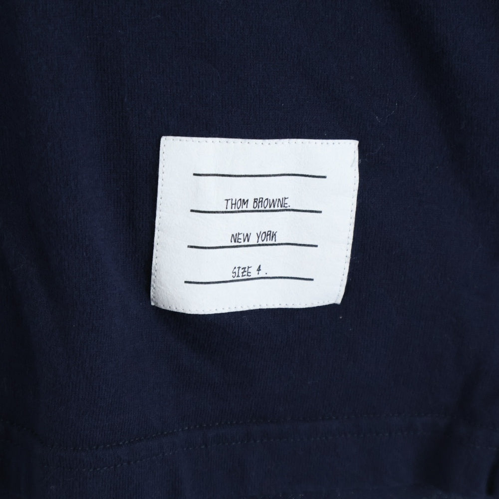 THOM BROWNE(トムブラウン) 2003年 バックプリント長袖Tシャツ ロングスリーブカットソー ネイビー MJS169B-07862-415