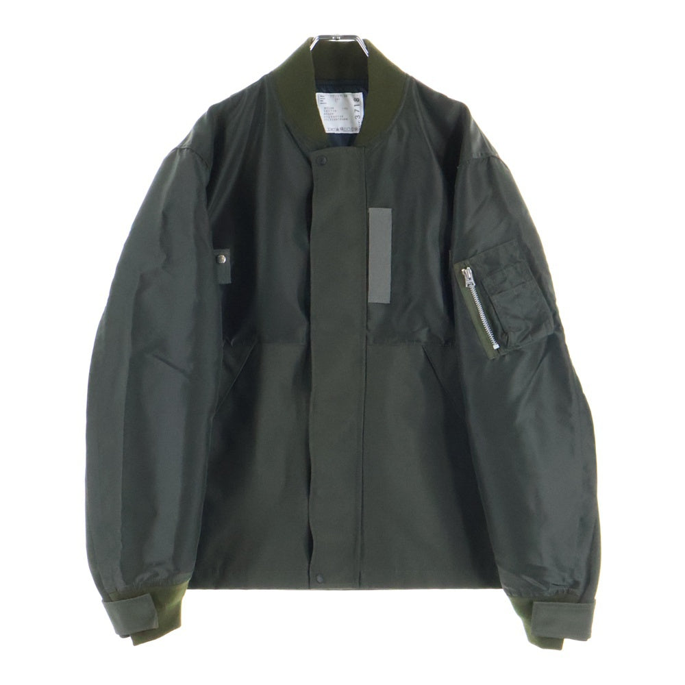 Sacai(サカイ) Nylon Twill x Grosgrain Blouson ナイロン ブルゾン