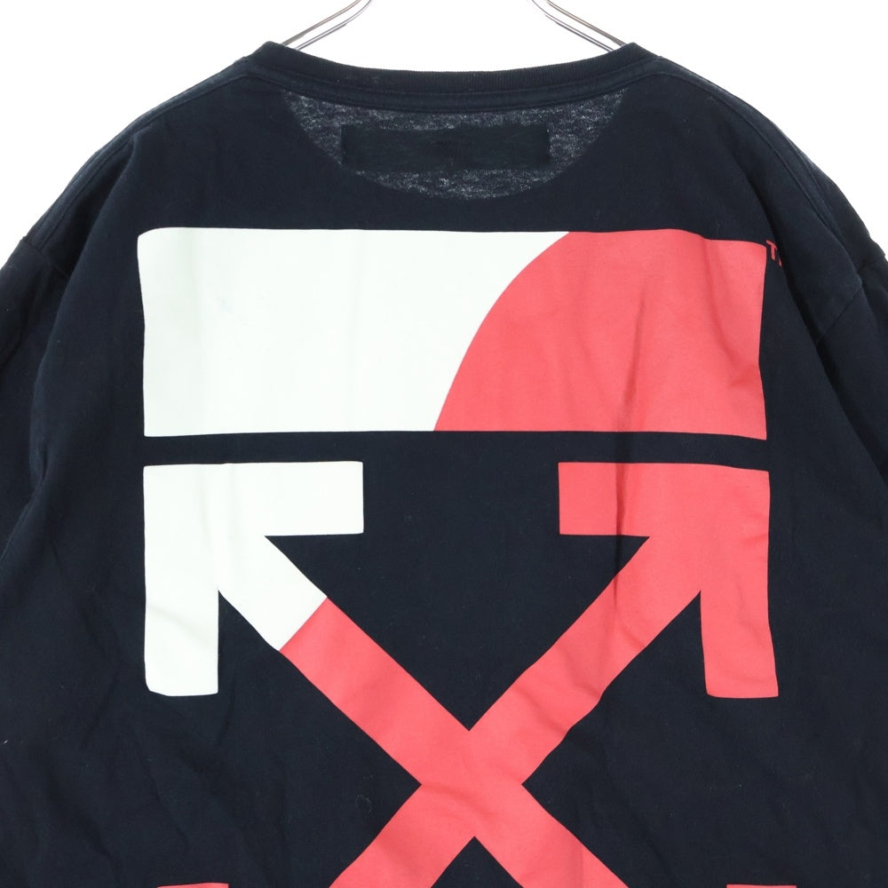OFF-WHITE(オフホワイト) 19SS Split Logo S/S Over Tee スプリット ロゴ プリント 半袖 カットソー Tシャツ ブラック OMAA038S19185006