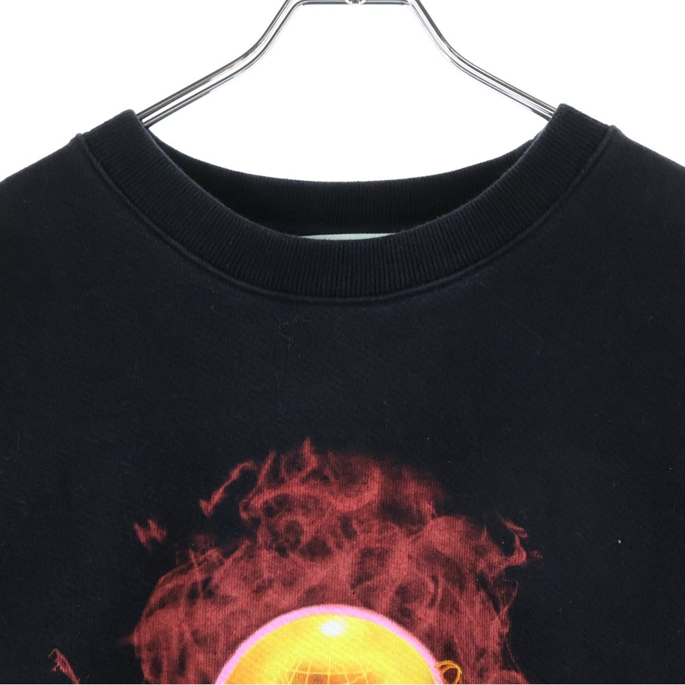 OFF-WHITE(オフホワイト) 19SS Hands Print Sweatshirt クルーネックスウェットトレーナー ブラック OMBA035S19D25016